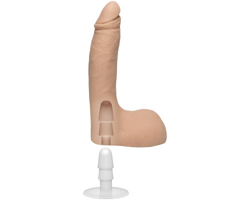 Фаллоимитатор с мошонкой Randy 8.5  ULTRASKYN Cock - 21,6 см.