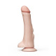 Фаллоимитатор REAL Standard с наплывами - 19,5 см.