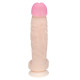 Крупный фаллоимитатор на присоске REAL Next №56 - 24 см.