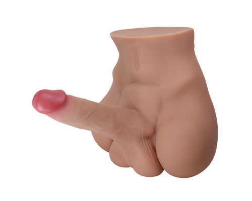 Мужской полуторс Rhyne с членом и анальным тоннелем