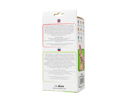 Телесный реалистичный фаллоимитатор My Pretty - 20 см.