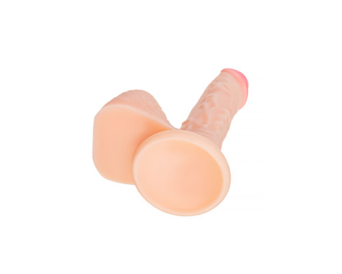 Телесный фаллоимитатор Shaw - 17 см.