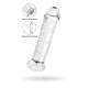 Прозрачный фаллоимитатор Auri - 20 см.