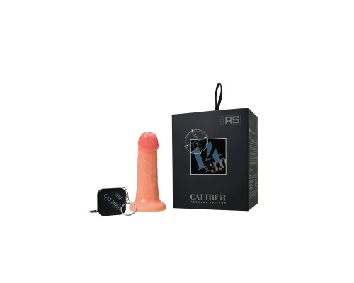 Телесный фаллоимитатор RealStick CALIBER - 14 см.