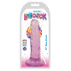 Фиолетовый фаллоимитатор Slim Stick Dildo - 15,2 см.