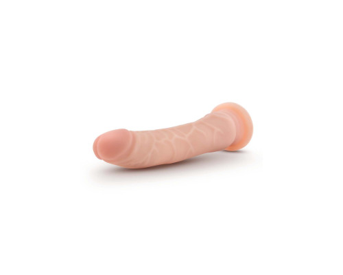 Телесный фаллоимитатор на присоске 9-Inch Posable Dildo - 22,8 см.