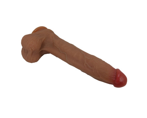 Реалистичный фаллоимитатор Adley - 28 см.