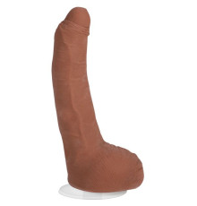 Телесный фаллоимитатор на съемной присоске Signature Cocks Leo Vice - 19,1 см.