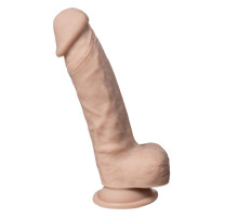 Телесный фаллоимитатор Real Skin Model 1 - 23 см.