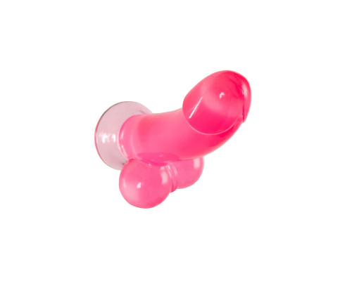 Розовый реалистичный фаллоимитатор Fush - 18 см.