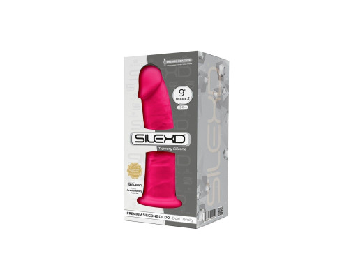 Розовый фаллоимитатор Model 2 - 22,9 см.