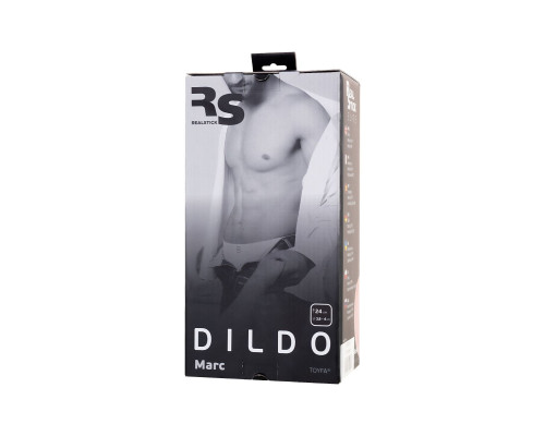 Телесный фаллоимитатор  RealStick Elite DILDO Marc - 24 см.