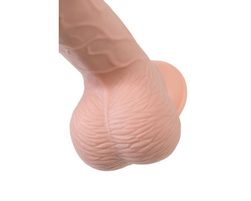 Телесный реалистичный фаллоимитатор My Sweety - 21,5 см.