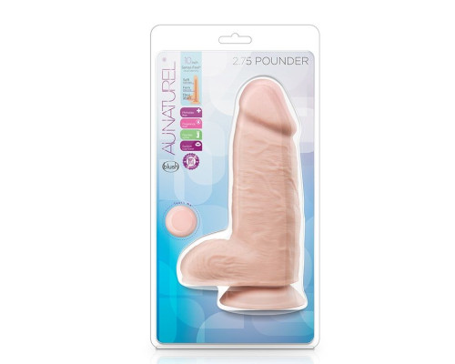 Телесный фаллоимитатор 2.75 Pounder - 25,4 см.