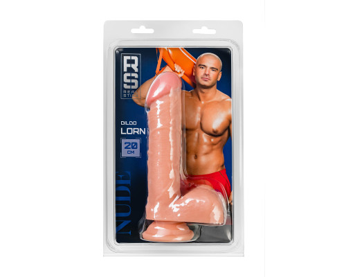 Телесный фаллоимитатор Lorn - 20 см.