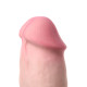 Телесный реалистичный фаллоимитатор на присоске Paul - 19 см.