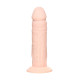 Телесный фаллоимитатор из силикона Jared L. - 18 см.