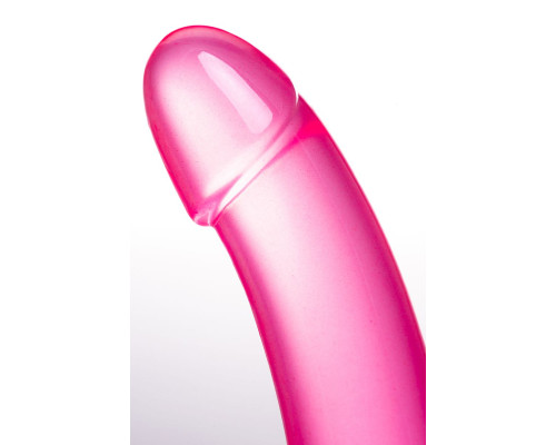 Розовый реалистичный фаллоимитатор Fush - 18 см.