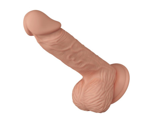 Телесный реалистичный фаллоимитатор Catoblepas - 20,6 см.