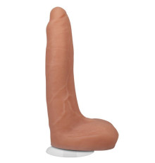 Телесный фаллоимитатор на съемной присоске Owen Gray Signature Cocks - 23,5 см.