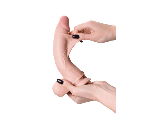 Телесный реалистичный фаллоимитатор My Dear - 22,5 см.