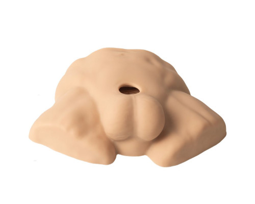 Телесный мужской полуторс с фаллоимитатором SILEXD Apollo S 7