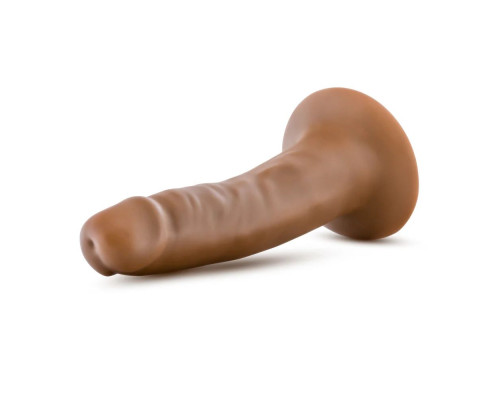 Карамельный фаллоимитатор 5.5 Inch Long Dildo With Suction Cup Base - 13,9 см.