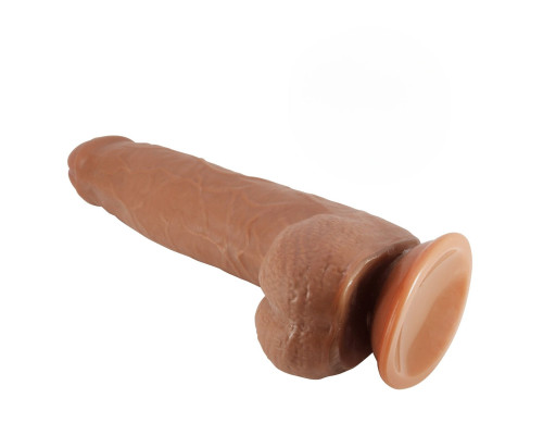 Фаллоимитатор с подвижной кожей Draco - 23,3 см.