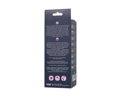 Ярко-розовый, светящийся в темноте фаллоимитатор Sam Glow - 17 см.