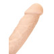 Телесный фаллоимитатор-реалистик Charlie H - 18 см.