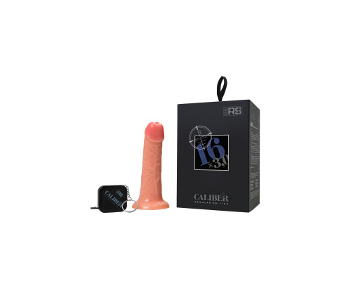 Телесный фаллоимитатор RealStick CALIBER - 16 см.