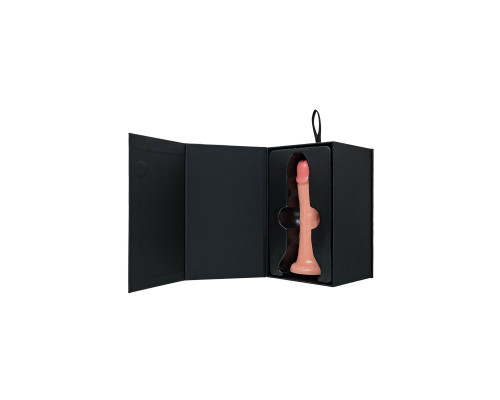 Телесный фаллоимитатор RealStick CALIBER - 20 см.