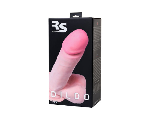 Телесный реалистичный фаллоимитатор Leo - 20 см.