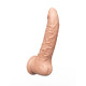 Фаллоимитатор-реалистик на присоске - 19,5 см.