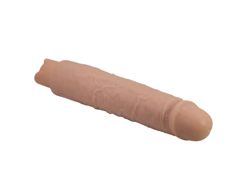 Телесный реалистичный вибратор Soren - 25,2 см.