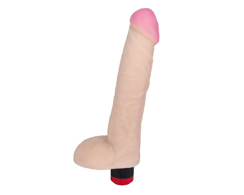 Реалистичный по форме и на ощупь вибратор - 27,2 см.