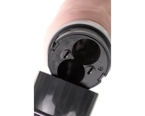 Телесный реалистичный мультискоростной вибратор A-Toys - 20,2 см.