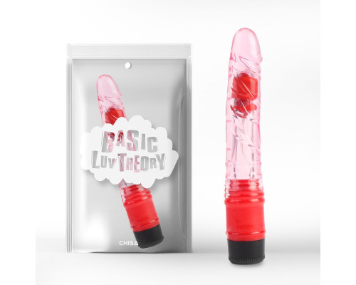 Розовый вибратор-реалистик 8.8 Inch Realistic Vibe - 22,3 см.