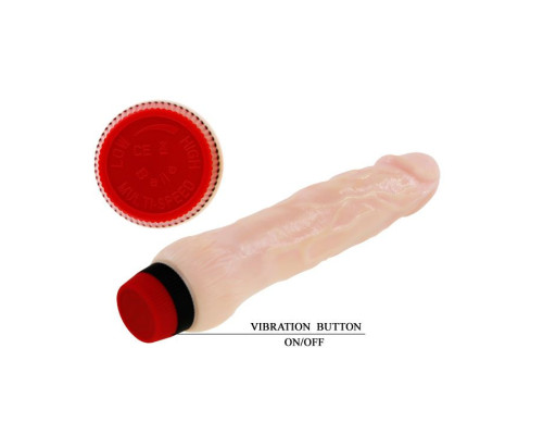 Вибратор с выступающей головкой Rockin Dong - 22 см.