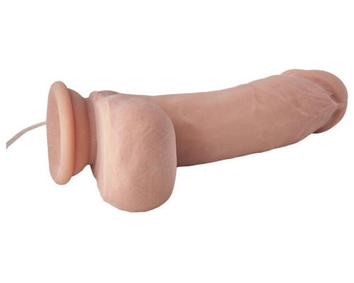 Телесный вибромассажер DARING DUKE - 18 см.