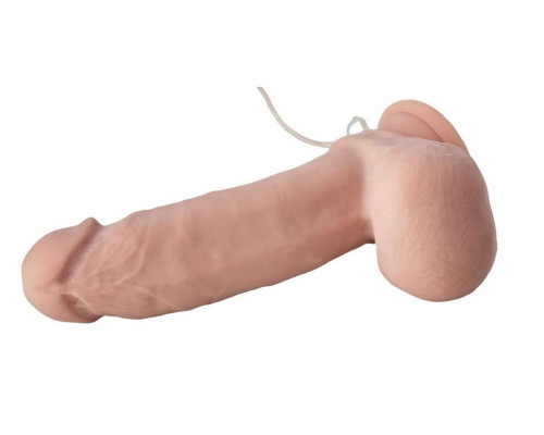 Телесный вибромассажер DARING DUKE - 18 см.