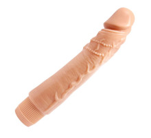 Телесный вибратор-реалистик Dybbuk - 24 см.
