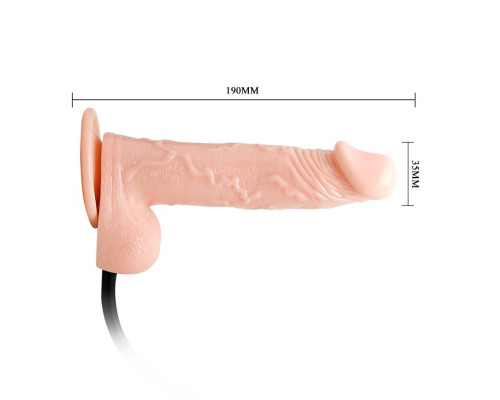 Расширяющийся вибратор - 19,3 см.