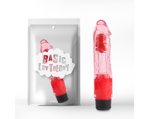 Розовый вибратор 8.1 Inch Realistic Vibe - 20 см.