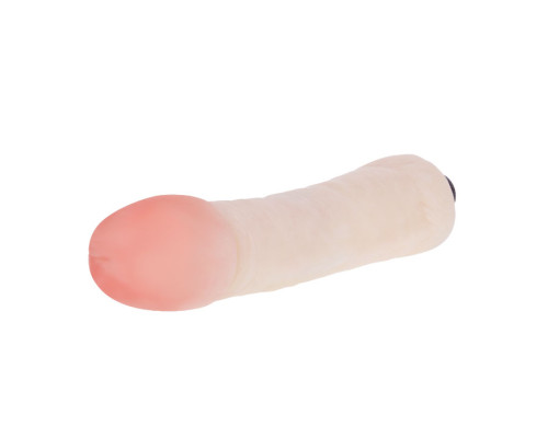 Реалистичный вибратор телесного цвета - 25,5 см.