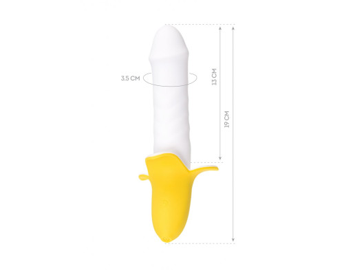 Пульсатор в форме банана B-nana - 19 см.