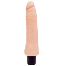 Телесный вибратор реалистичной формы - 17 см.