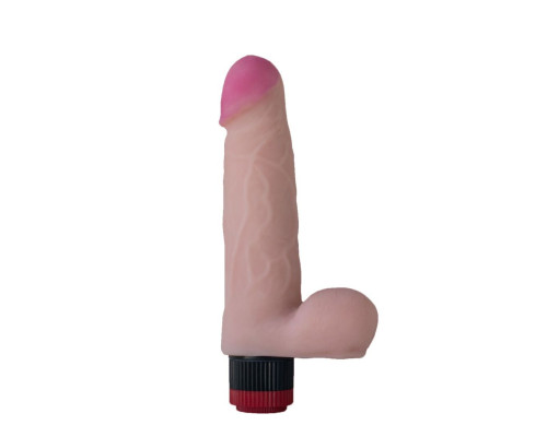 Вибратор-реалистик из неоскин - 20,2 см.