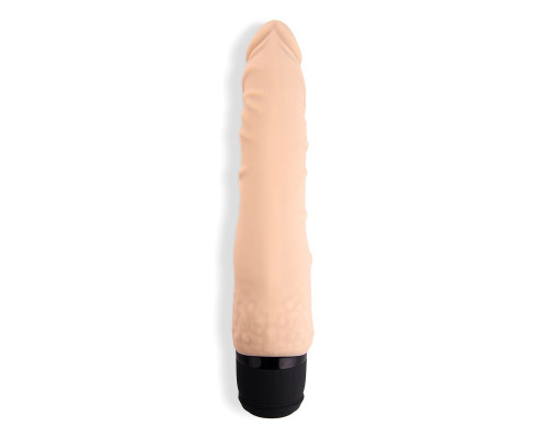 Телесный вибромассажер 7’’ Realistic Vibrator - 20 см.