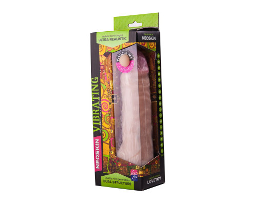 Вибратор-реалистик HUMAN FORM - 19 см.